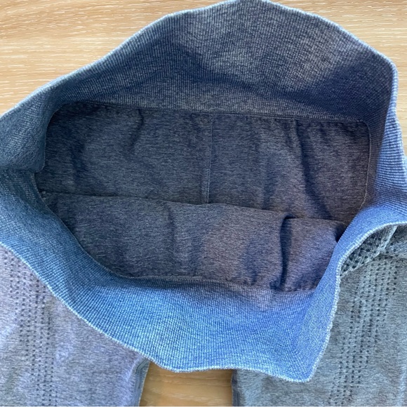 Gymshark Women's Vital Seamless 2.0 Leggings JM3 Smokey Gray Marl Size XS - Picture 5 of 6